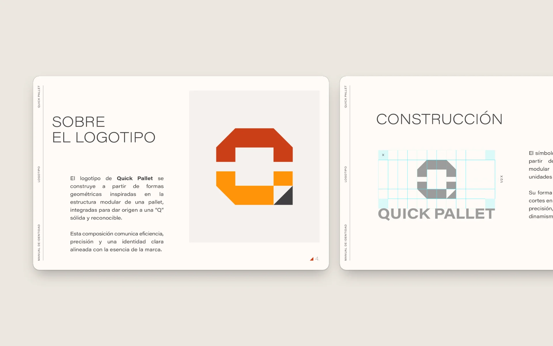 The brand book, spread by spread: construction, variations, palette and type
